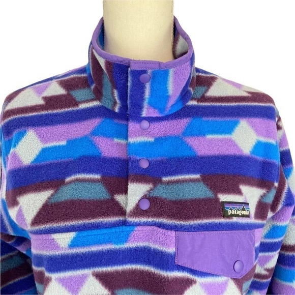 Patagonia Synchilla Snap-T Fleece Pullover Guatemalan Tango - Picture 9 of 12